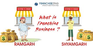 what is a Franchise Business  Explained in Hindii [upl. by Annoid]