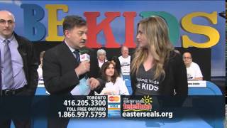 2014 Easter Seals Provincial Telethon  1000 1030 am [upl. by Orvan392]