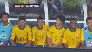 Neymars First Game For Brazil In 2010 [upl. by Vashti]