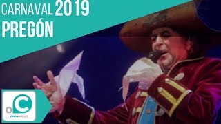 Pregón del Carnaval de Cádiz 2019 Joaquín Sabina [upl. by Ssitruc]