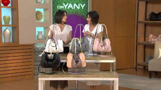 orYANY Danielle Italian Leather Convertible Shoulder Bag with Jane Treacy [upl. by Sherl798]