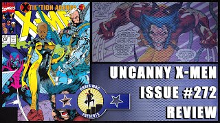 Uncanny XMen 272 Marvel Comics 1990 Review  XTinction Agenda Part 7 [upl. by Ahsaf539]