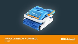 Poolrunner APPControl Bluetooth Kopplung IOS Version  Steinbach [upl. by Carmela]