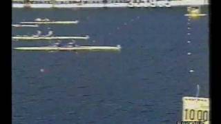 Rowing World Championship 1990  Final M2 [upl. by Sldney]