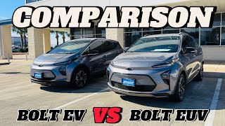 2024 BOLT EV VS BOLT EUV FULL COMPARISON [upl. by Brozak746]