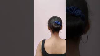 Scrunchie Hair Bun hairstyle haircare easyhairstyles youtubeshorts shorts [upl. by Iveel518]