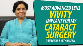 Most advanced lens implant for my cataract surgery at Narayana Nethralaya [upl. by Anahsar]