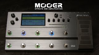 Mooer GE300 Multi Effects Pedal  Gear4music demo [upl. by Ordnajela]