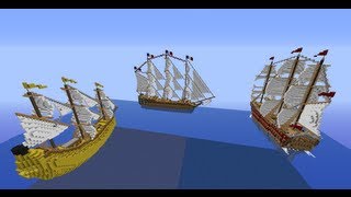 Minecraft  15 Amazing ship  Download   By defroi amp Cobra16 [upl. by Francklin780]