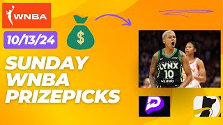 PRIZEPICKS WNBA PLAYER PROPS SUNDAY  101324  BEST PROPS AND PICKS WNBA FINALS GAME 2 MIN VS LYNX [upl. by Ttezil]