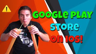 Google Play Store iOS  How To Install Google Play Store On iPhone 2025 [upl. by Sansbury]