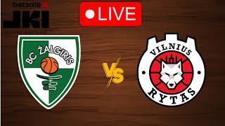 🔴 Live Zalgiris vs Rytas  Live Play By Play Scoreboard [upl. by Idnar]