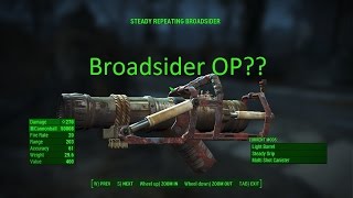 FALLOUT 4 Broadsider OP Survival Difficulty Kill Complilation [upl. by Ecital349]