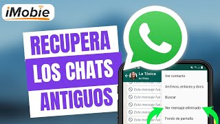 👇Cómo recuperar mensajes de WhatsApp antiguos Para Android amp iOS [upl. by Pestana397]