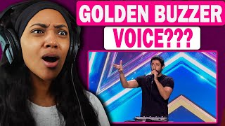 THIS IS UNREAL  BGT GOLDEN BUZZER Audition  Pyramids Beatbox Loopstation  MB14  REACTION [upl. by Litt]