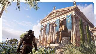 Exploring the beautiful White City of Argos  Relaxing Walk in Ancient Greece  AC Odyssey [upl. by Lipson]