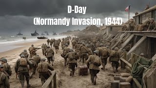 DDay Normandy Invasion 1944 [upl. by Hanyaz]