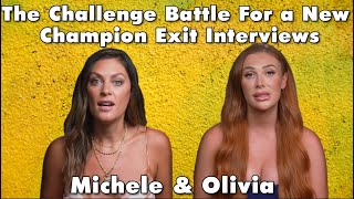 Olivia talks her relationship with Nurys  Exit Interview with Michele [upl. by Lemaj]