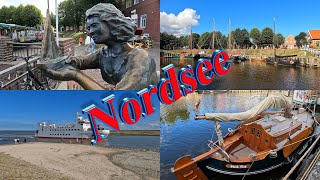 NordseeCarolinensiel Harlesiel 2022 Strand Tipps North Sea Paddle Steamer GoPro 1050 FPS 4K [upl. by Meehahs]