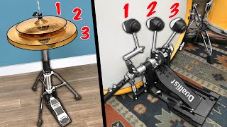 Buying the WEIRDEST Bass Drum Pedals I Could Find [upl. by Terti]