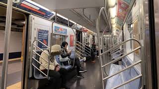 RAW AUDIO 7 Train quotAwkwafina is Nora from Queensquot R188 Subway Ride from Queens to Manhattan [upl. by Raul]