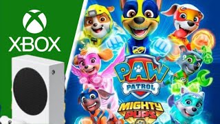 PAW Patrol Mighty Pups Save Adventure Bay Walkthrough Play On XBOX Series S [upl. by Rivalee325]