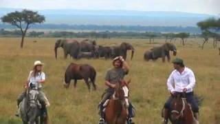 Horseback Safari in Africa [upl. by Holland]