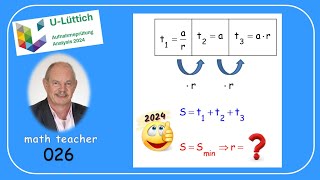 Aufnahmeprüfung Universität Lüttich  Analysis 026 [upl. by Jake]