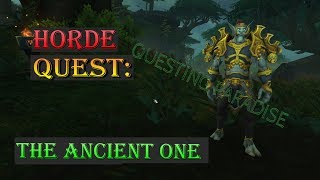 Quest The Ancient One  Battle for Azeroth  Zuldazar Questing  WoW [upl. by Hgieleak]