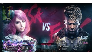 Tekken 8 Egoism  Alisa  VS Mestre Arenz  Eddy Gordo [upl. by Dahlstrom]