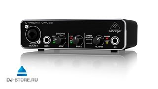 Обзор Behringer UPhoria UMC22 [upl. by Suiramaj364]