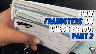 How Fraudsters Do Check Fraud amp How They Get Caught [upl. by Friederike836]