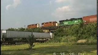 Galesburg railroad days 1996 over under [upl. by Nirrok]