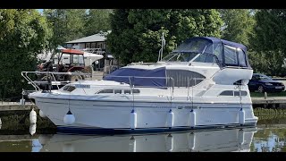 Haines 320 quotBroadland Dawnquot for sale at Norfolk Yacht Agency [upl. by Wilhelmine312]