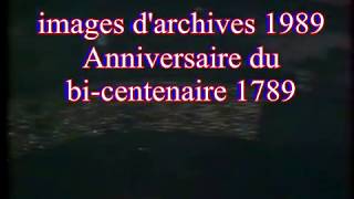 défilé 1989 du bicentenaire de la révolution française 1789 [upl. by Yarrum197]