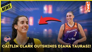 Caitlin Clark Outshines Diana Taurasi 😲 Stunning WNBA Rookie Stats  MustSee Breakdown wnba [upl. by Aidekal]