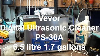 Vevor Digital Ultrasonic Cleaner PS30A 65 litre 17 gallons [upl. by Retseh]