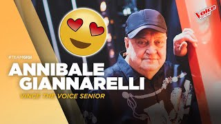 ANNIBALE GIANNARELLI VINCE THE VOICE SENIOR [upl. by Einneb]