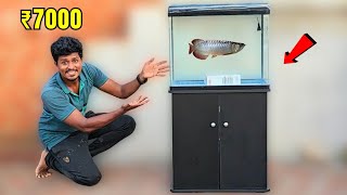 My New Imported Fish Tank Unboxing🔥 7000 ரூபாய்க்கு வாங்கிய மீன் தொட்டி🐟 [upl. by Balliett]