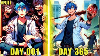 HE SURVIVES IN THE WORLD OF THE ZOMBIE APOCALYPSE AND LEADS AN ONLINE STREAM  Manhwa Recap [upl. by Ensign]