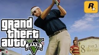 GTA5 Golf Tutorial  Grand Theft Auto V Gameplay PS3  Xbox 360 ᴴᴰ [upl. by Pliner]