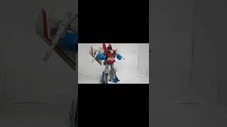 Starscream Fumbles💀 shorts transformers skybound stopmotion [upl. by Barrada]