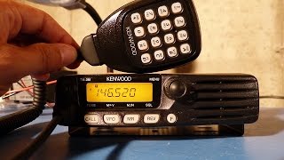 Kenwood TM281A Non Standard Repeater Offset Programming [upl. by Matteo]