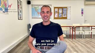 Témoignage étudiant FR  Carlos 🎓 Alliance Française de Bordeaux [upl. by Nitsyrc]