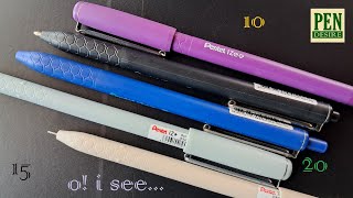 Pentel Izee Iz Plus ball pens  772 [upl. by Elleved]