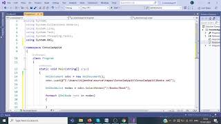 How to read XML file using C  Xml Document  XPath  SystemXml  Xml  Xml Node [upl. by Namrak]