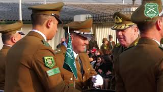 Ceremonia de ascensos Suboficiales Mayores de Carabineros [upl. by Ainesy]