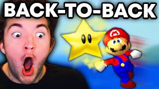 INCREDIBLE New Super Mario 64 World Record 120 Stars WR Reaction [upl. by Aleron]