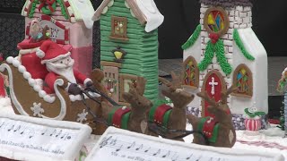 Gingerbread Southwest contest and auction returns [upl. by Marleah]