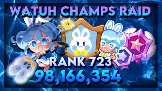 SEASON 4 98M CREAM SODA CHAMPIONS RAID  Cookie Run Tower of Adventures [upl. by Tooley847]